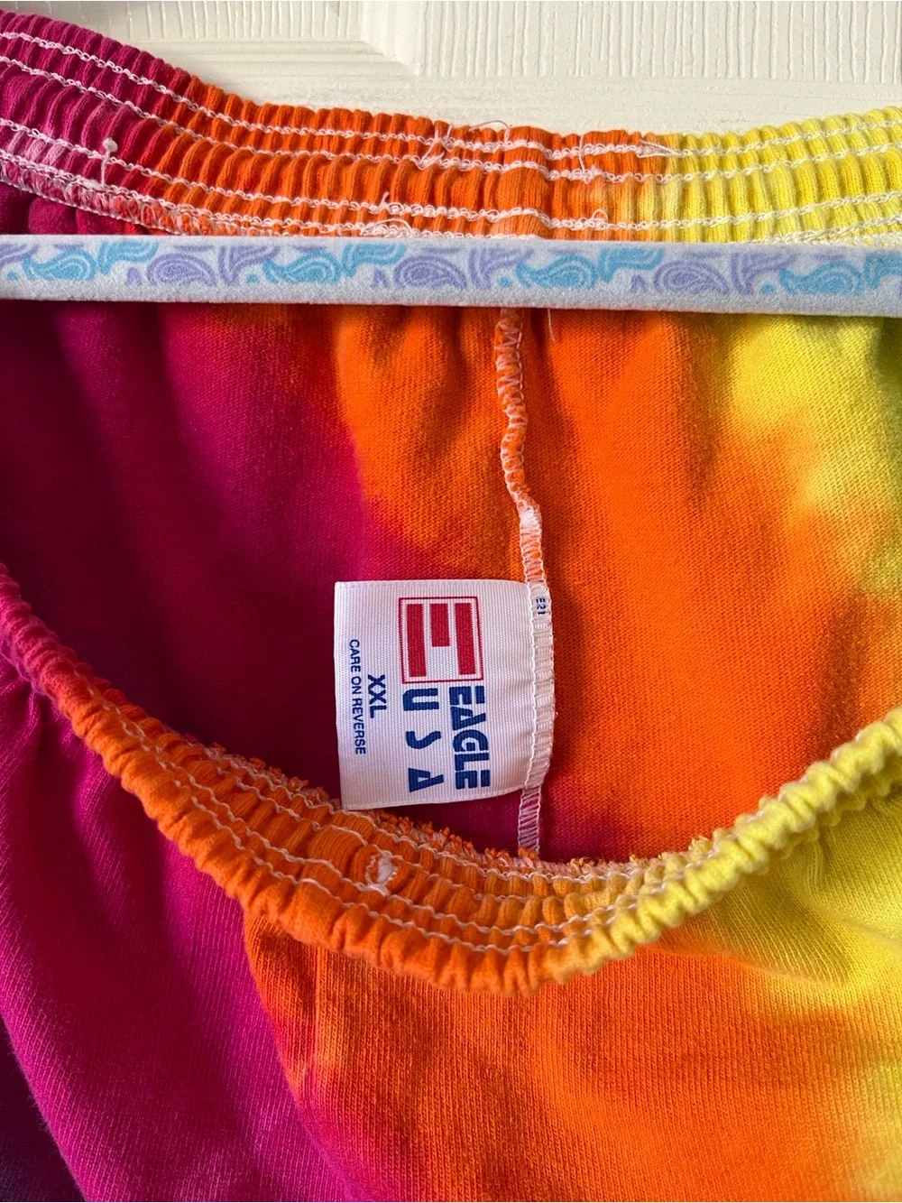 Tie-Dye Rainbow Women's Lounge Shorts